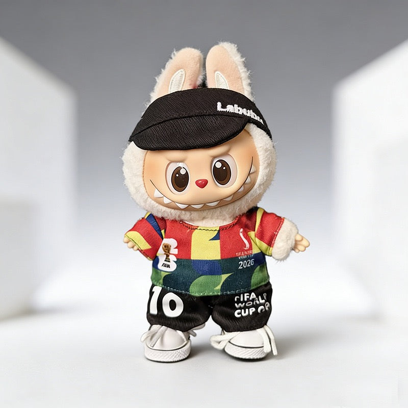 Labubu FIFA World Cup Soccer Jersey| Birthday Gift| Kids and Teenager Gift