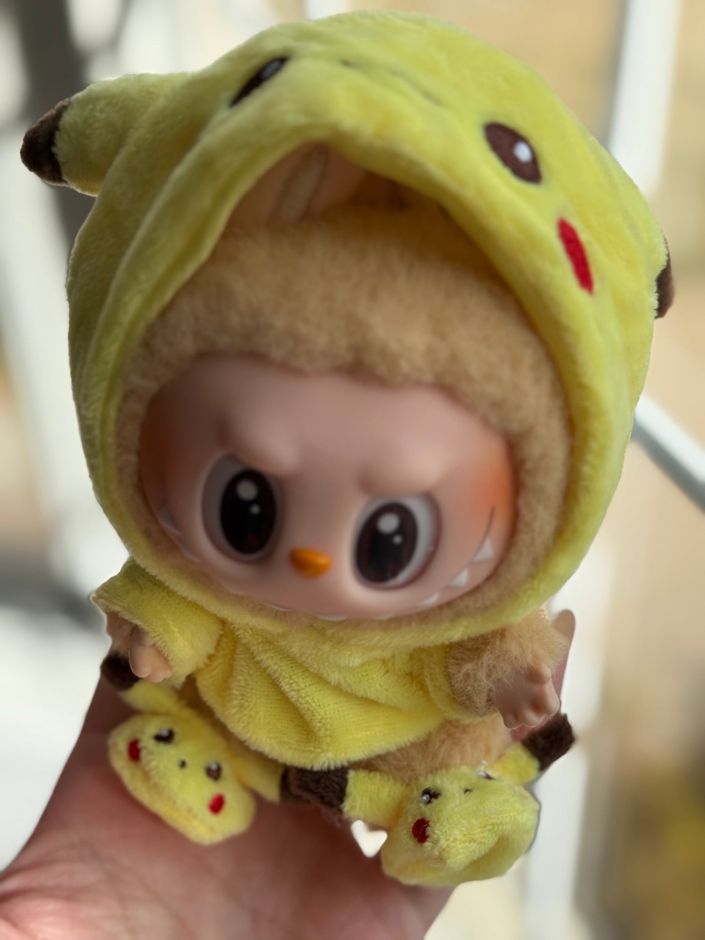 Labubu Pikachu Outfit | Birthday Gift | Perfect Gift for Kids & Teens | Cute Collectible Costume