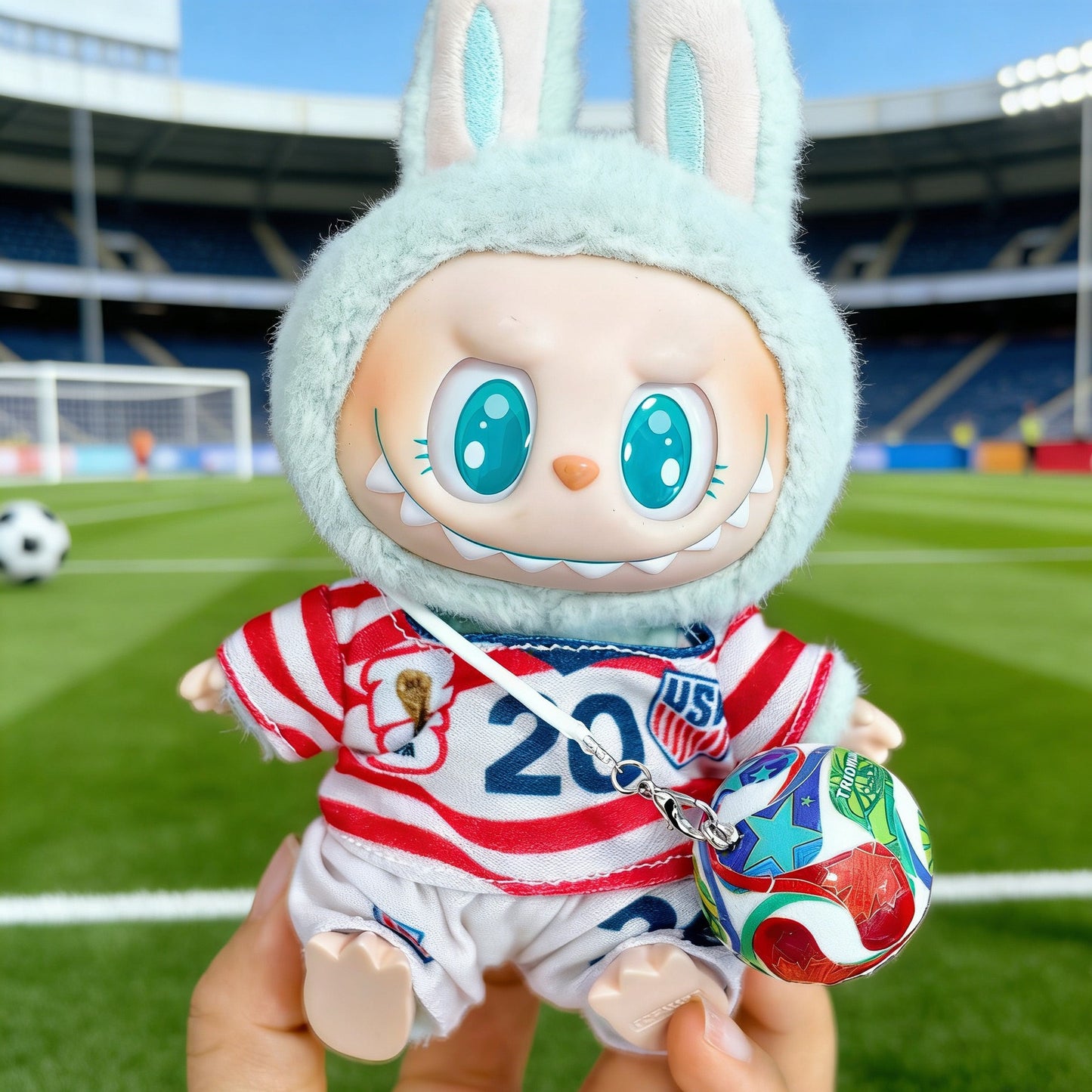 Labubu FIFA World Cup USA Soccer Jersey| Birthday Gift| Kids and Teenager Gift