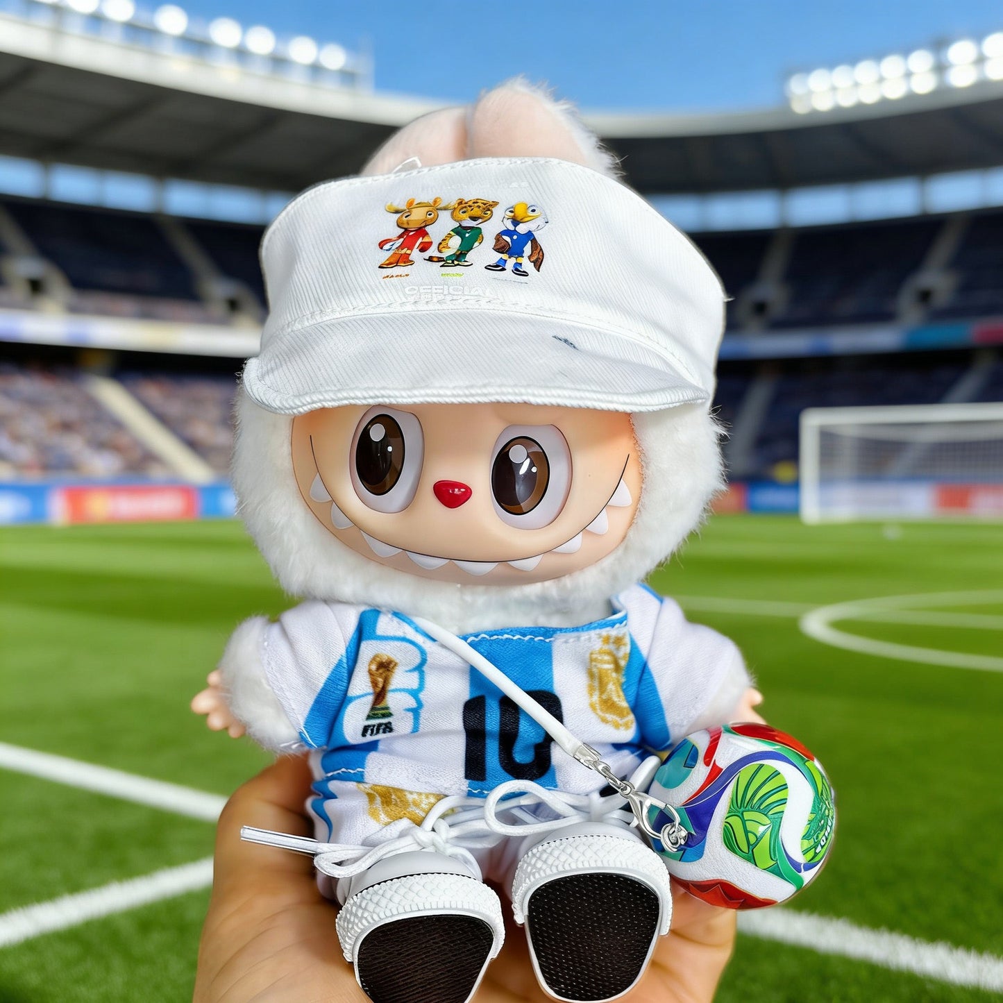 Labubu FIFA World Cup Argentina Soccer Jersey| Birthday Gift| Kids and Teenager Gift