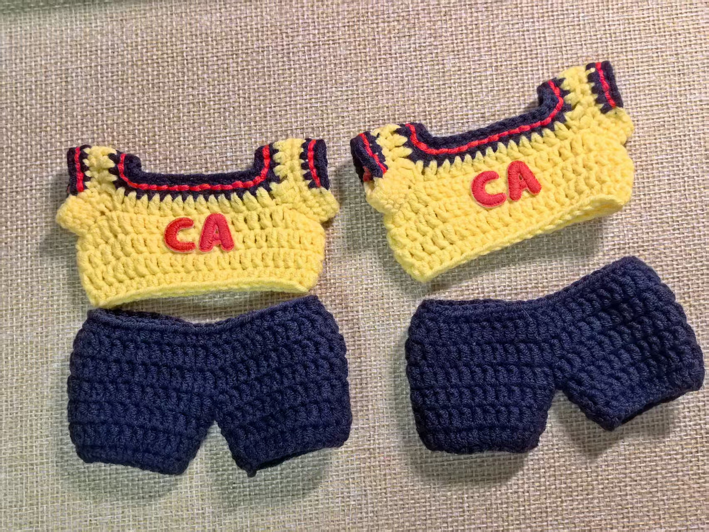 Club America Labubu Jersey | Handmade Crochet| Labubu Soccer Jersey | Perfect Gift | Emotional Support Plush Accessory