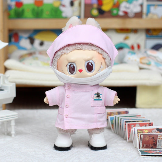 Labubu Nurse and Doctor Outfit | Medical Outfit | Perfect Birthday Gift | Nurse Gift | Emotional Support Plush Accessory