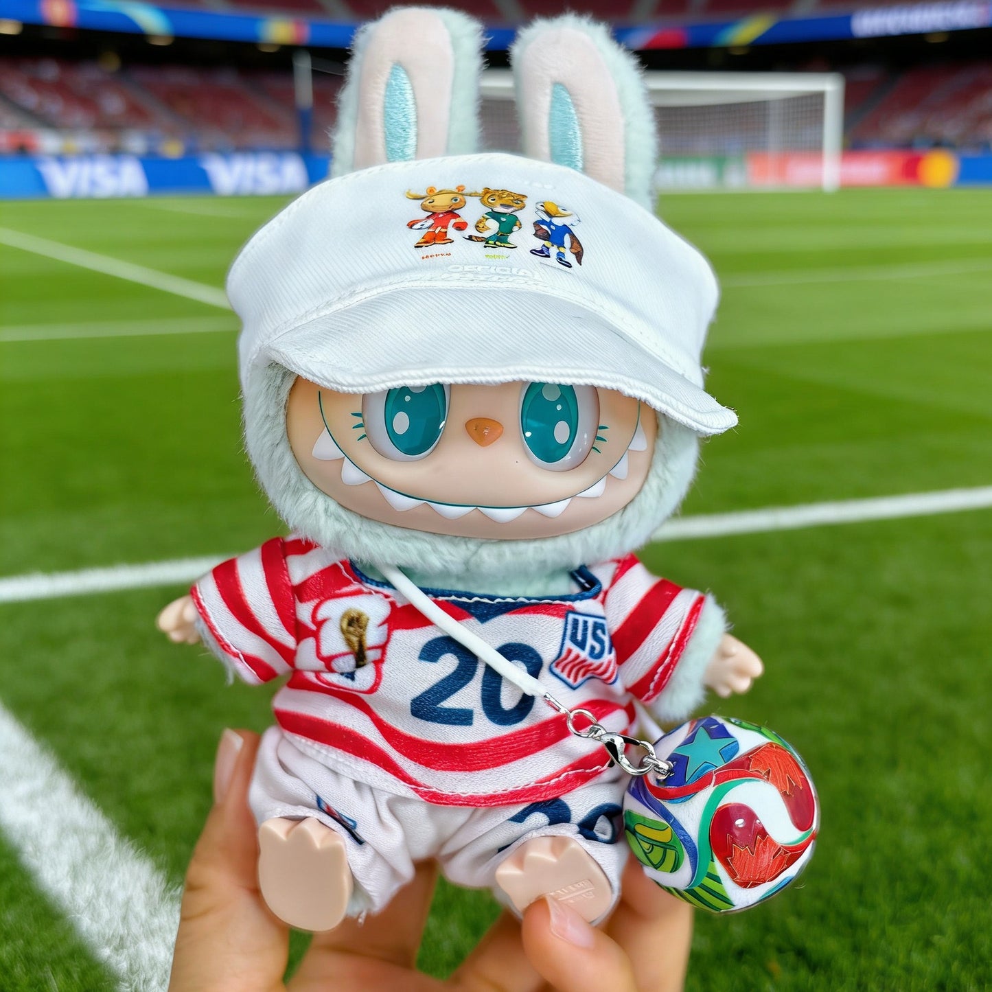 Labubu FIFA World Cup USA Soccer Jersey| Birthday Gift| Kids and Teenager Gift