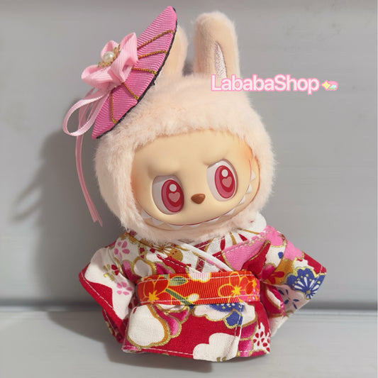 Labubu Kimono Outfit| Japanese Style Outfit |  Birthday Gift| Perfect Gift for Her| Kids and Teenager Gift