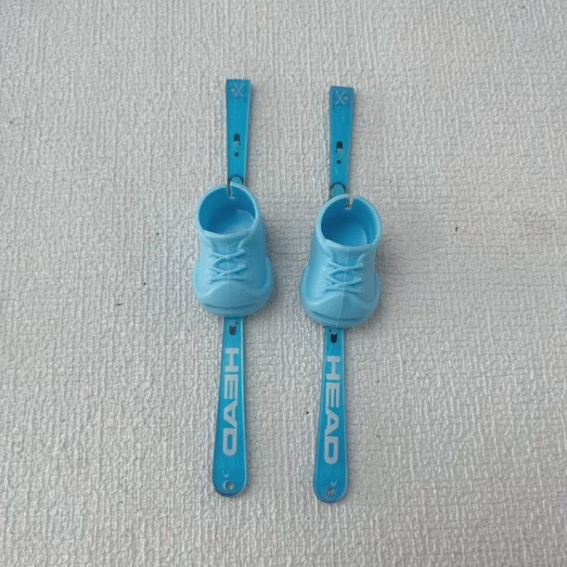 Labubu Skiing Outfit with Skis and googles | Sporty Labubu Inspired | Perfect Gift