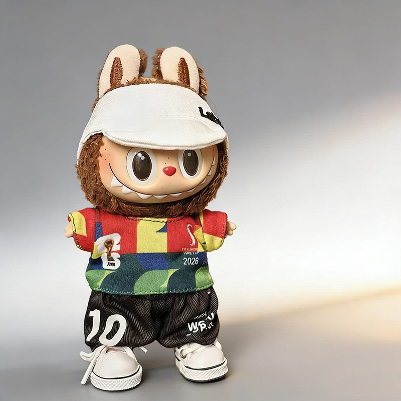 Labubu FIFA World Cup Soccer Jersey| Birthday Gift| Kids and Teenager Gift