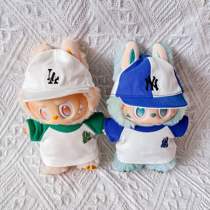Labubu LA and NY Baseball Hat/Cap |Multi Colors| Perfect Gift|Accessories for Labubu Doll