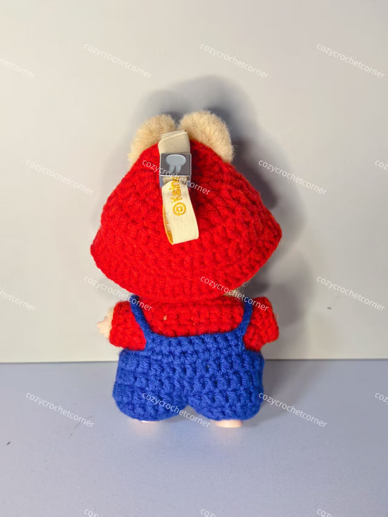 Super Mario Labubu Outfit|handmade crochet Outfit |Perfect Gift | Kids and Teenager Gift| Emotional Support