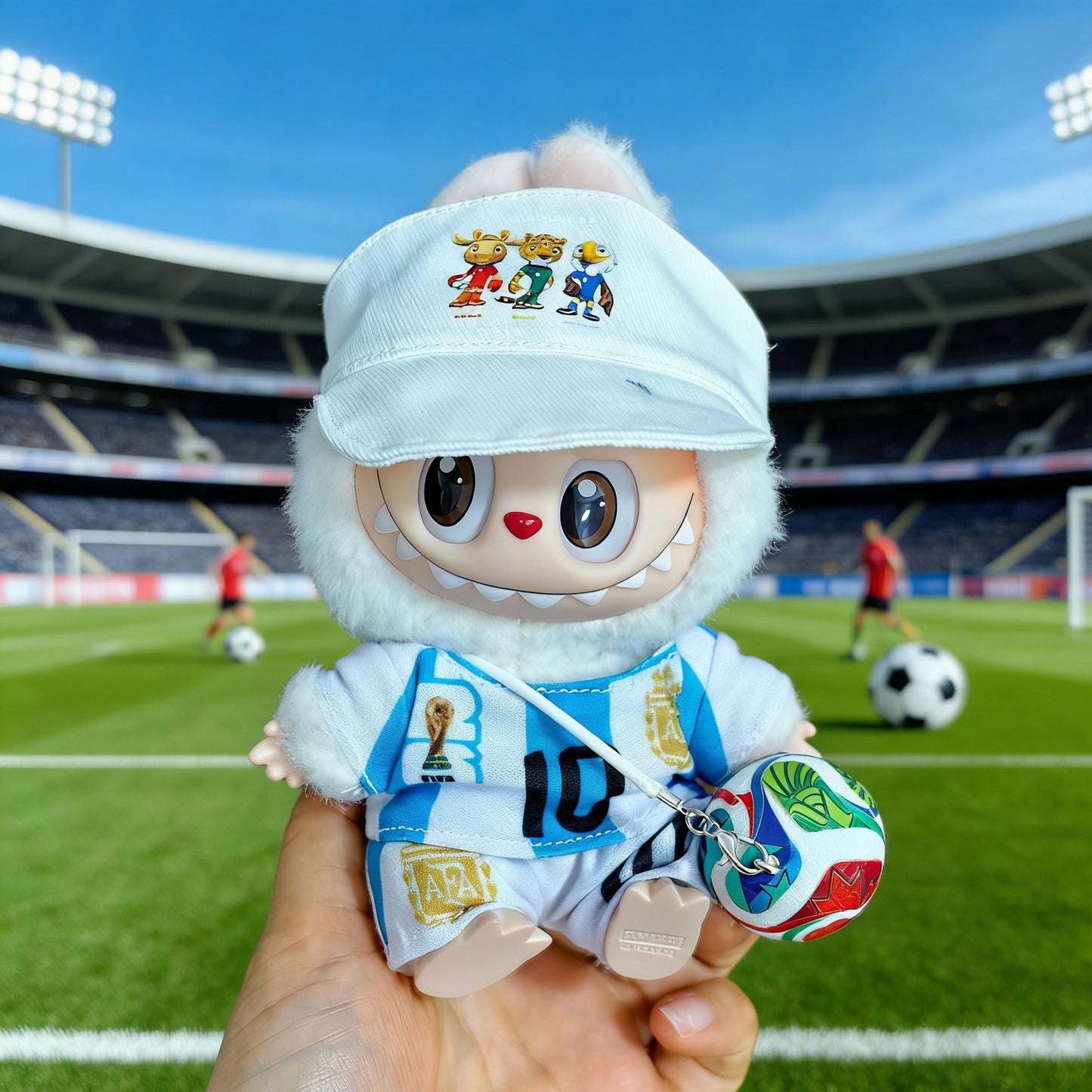 Labubu FIFA World Cup Argentina Soccer Jersey| Birthday Gift| Kids and Teenager Gift
