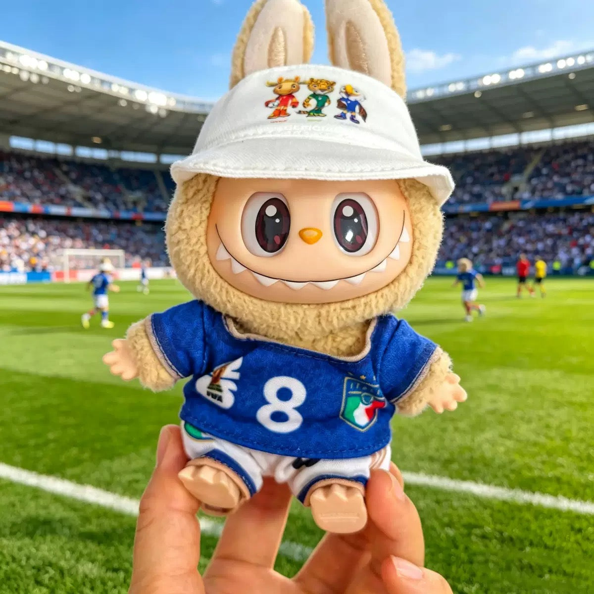 Labubu FIFA World Cup Italy Soccer Jersey| Birthday Gift| Kids and Teenager Gift