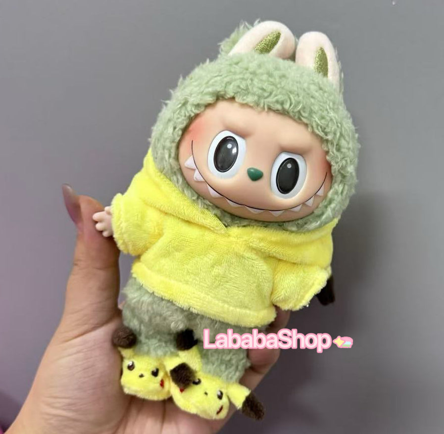 Labubu Pikachu Outfit | Birthday Gift | Perfect Gift for Kids & Teens | Cute Collectible Costume