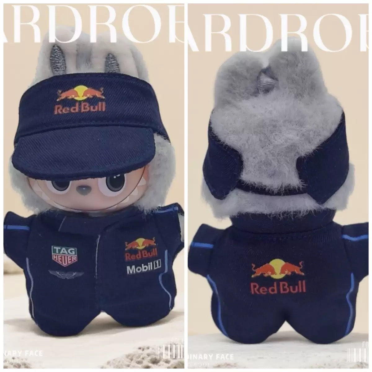 Mini Labubu F1 Outfit| Love for Pin Labubu| Ferrari F1 team| Williams Racing F1 Team| Mercedes Benz| Red Bull| Aston Martin| McLaren| Alpine|HAAS| Perfect Gift