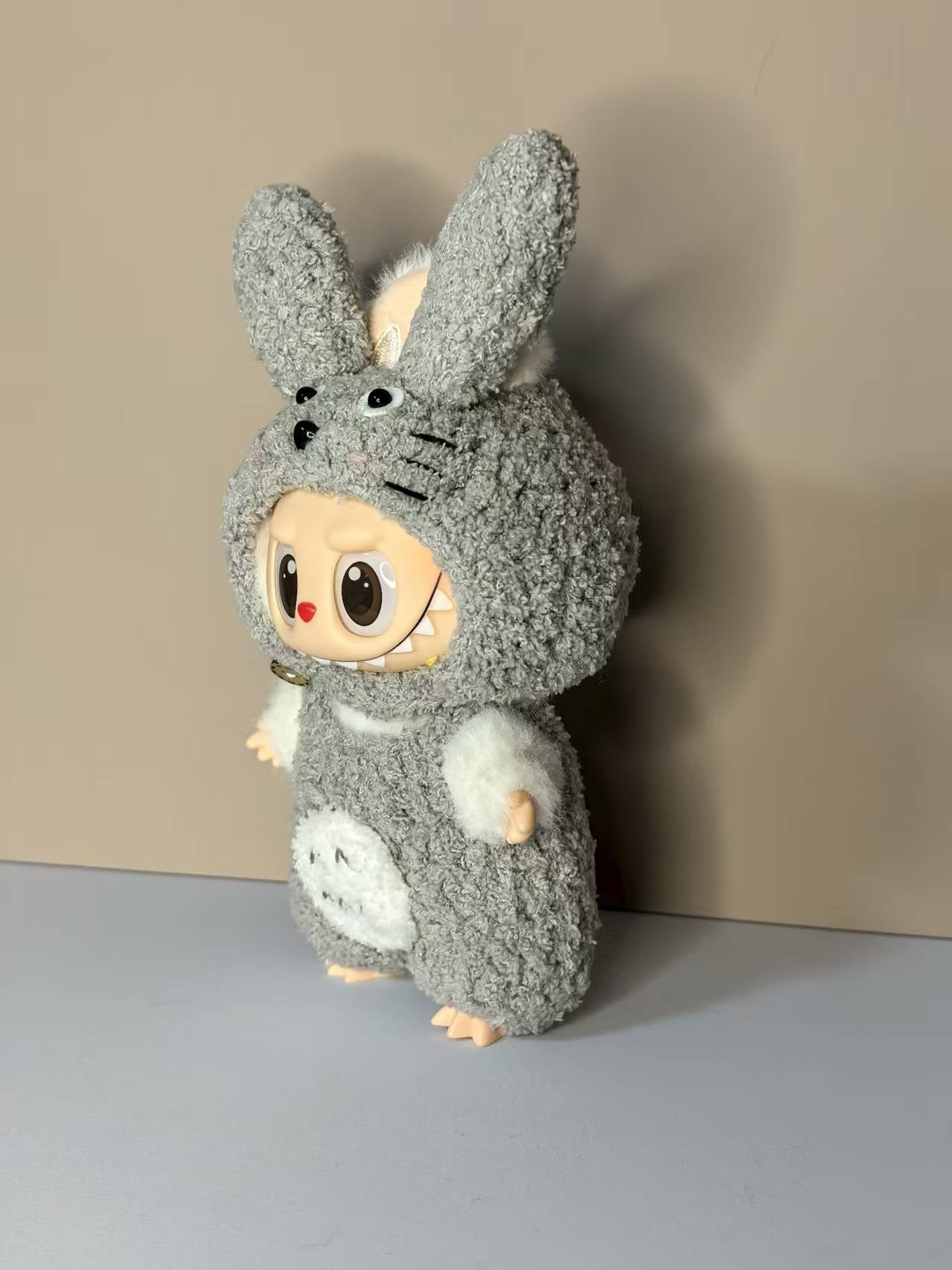 Totoro Chinchilla Labubu Outfit|handmade crochet Outfit |Perfect Gift | Kids and Teenager Gift| Emotional Support