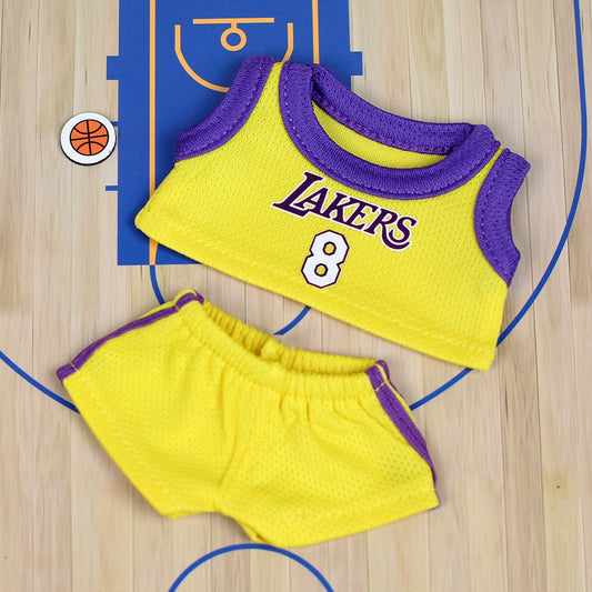 🏀 Labubu Basketball Jersey –  Lakers | Boston | Warriors | Spurs | Nuggets | Struggle Outfit