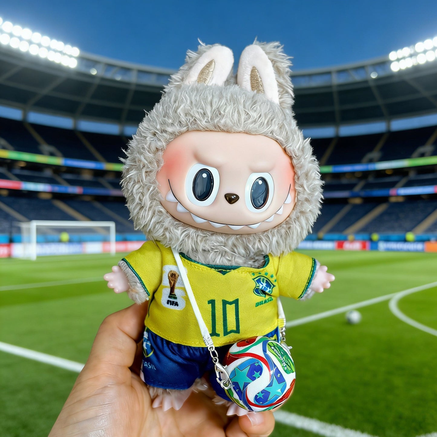 Labubu FIFA World Cup Brazil Soccer Jersey| Birthday Gift| Kids and Teenager Gift