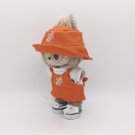 Labubu Home Depot Outfit | Birthday Gift | Perfect Gift for Kids & Teens | Mini Workwear Costume