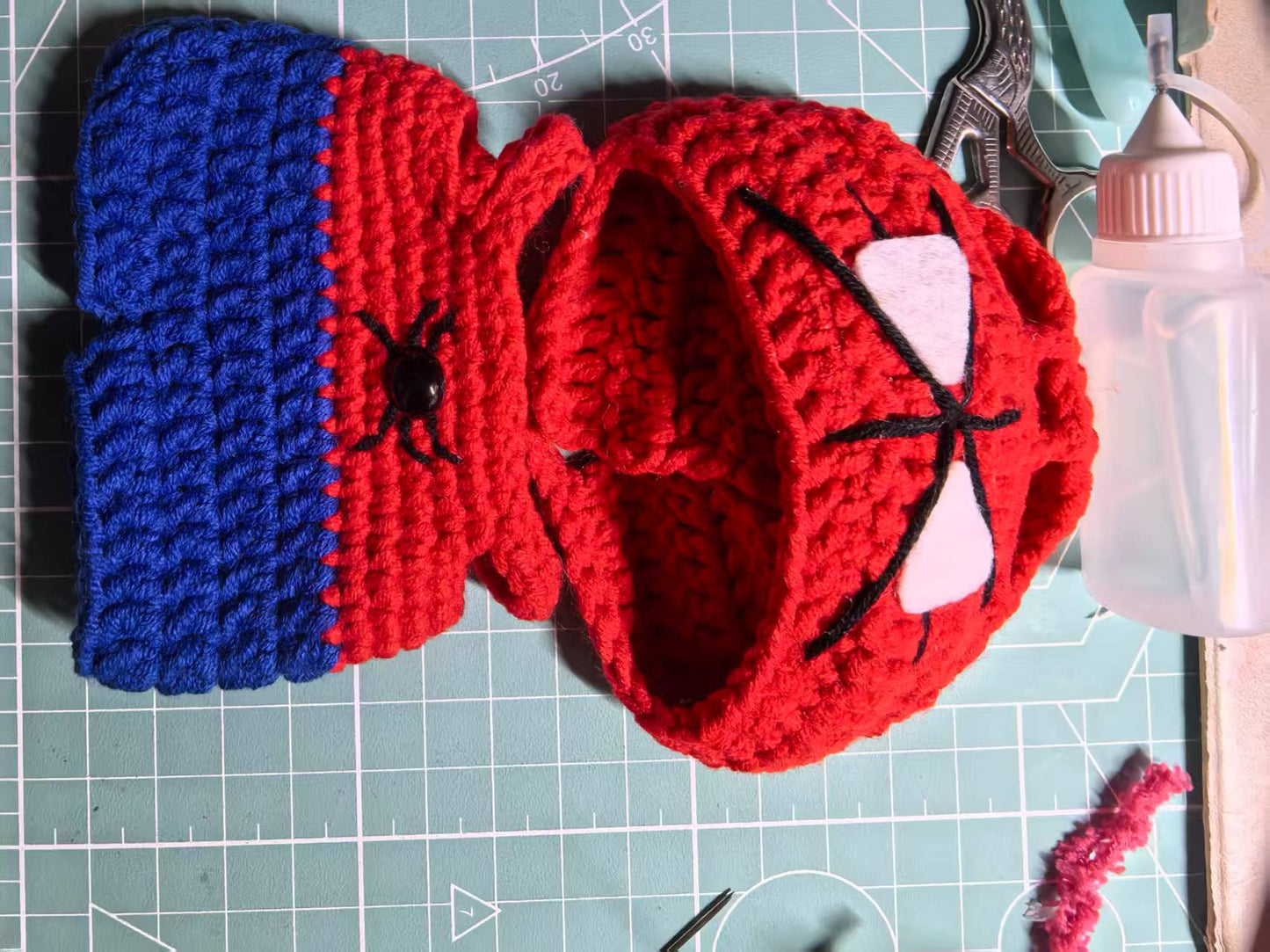 Spiderman Labubu Outfit|handmade crochet Outfit |Perfect Gift | Kids and Teenager Gift| Emotional Support