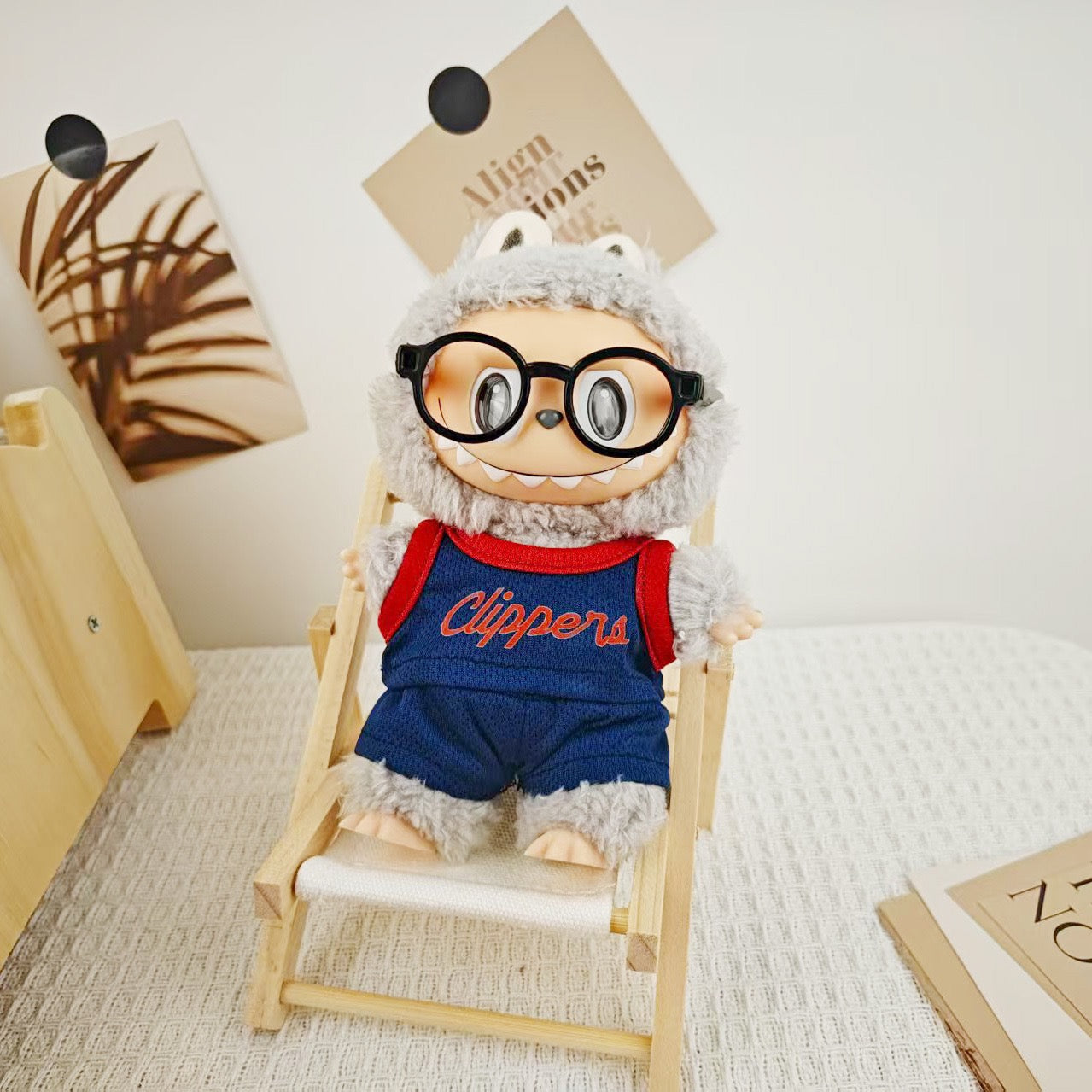 🏀 Labubu Basketball Jersey – OKC| Spurs | Boston | Warriors | Lakers | Nuggets | Struggle Outfit