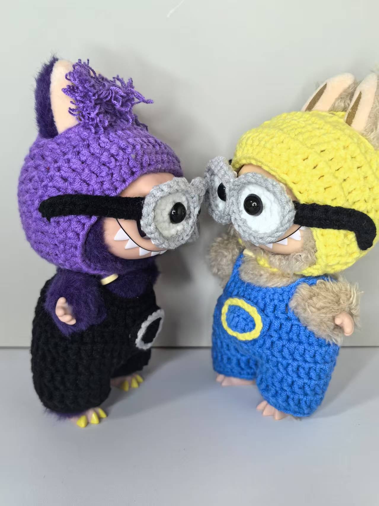 Minions Labubu Outfit|handmade crochet Outfit |Perfect Gift | Kids and Teenager Gift| Emotional Support