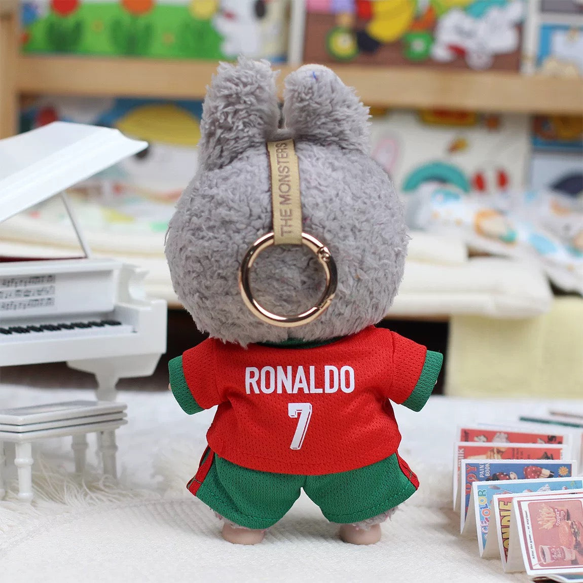 Labubu Soccer Jersey|Ronaldo, Messi  Outfit |  Birthday Gift| Perfect Gift for Her| Kids and Teenager Gift