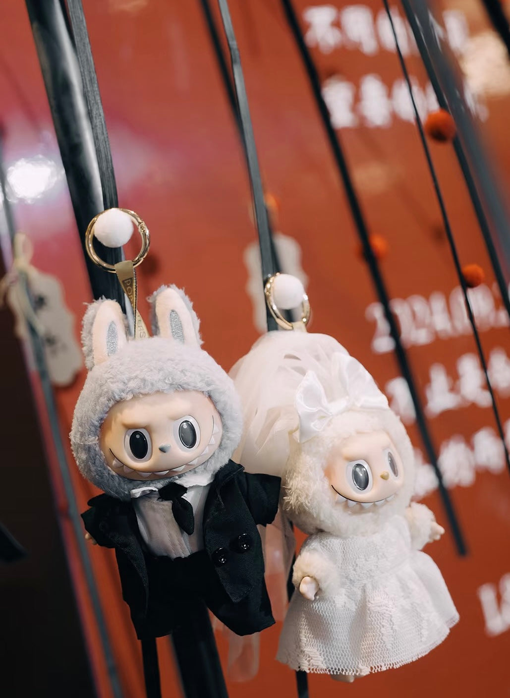 Labubu Wedding Dress and Groom Suit Set| Wedding gown| Groom Suit| Perfect Gift | Wedding Gift