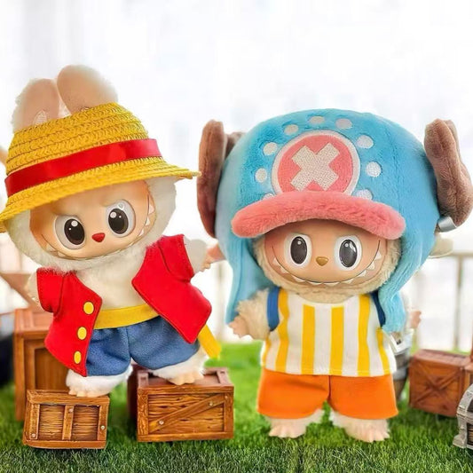 One Piece Labubu Outfit|Perfect Gift | Luffy and Choppet| Kids and Teenager Gift| Emotional Support