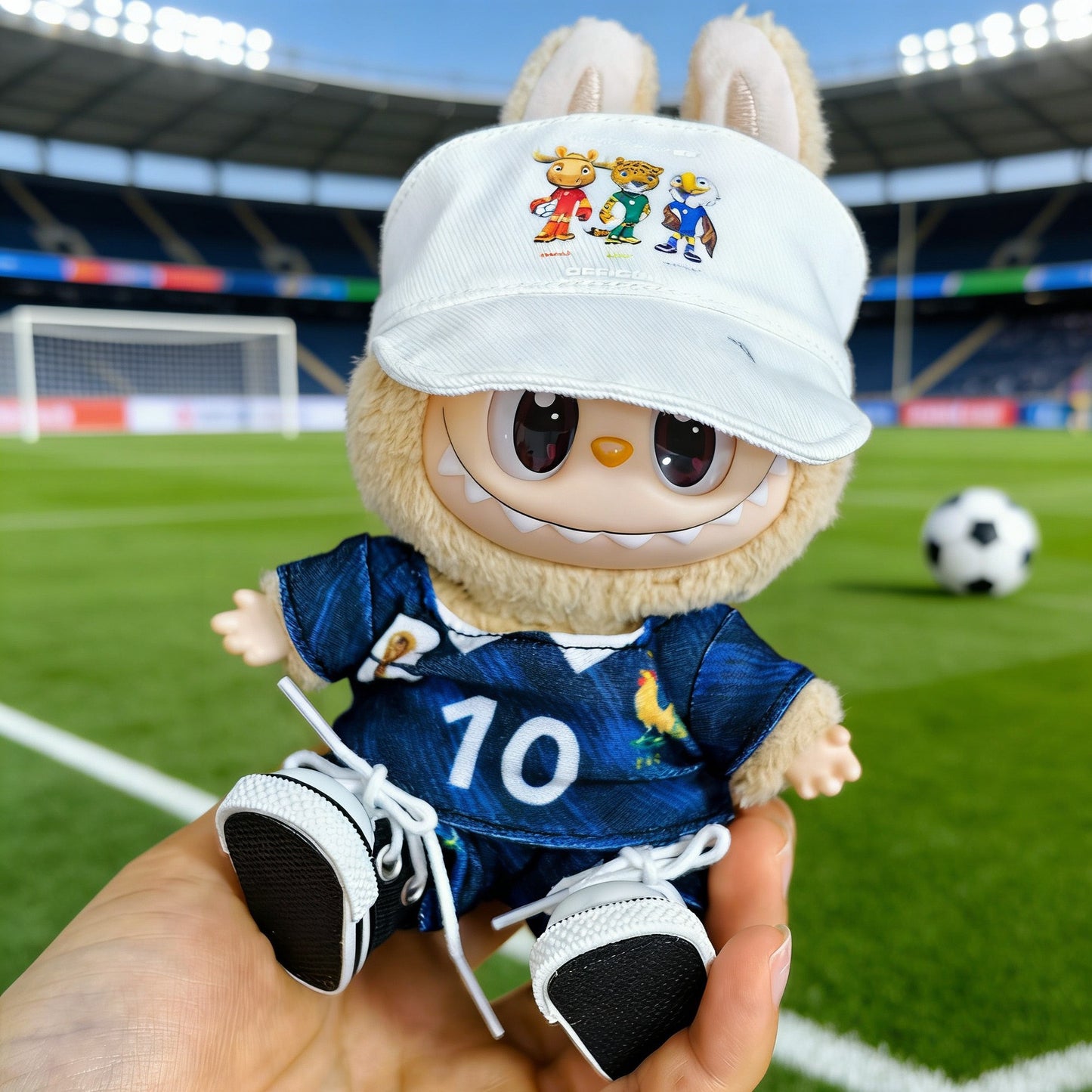 Labubu FIFA World Cup France Soccer Jersey| Birthday Gift| Kids and Teenager Gift