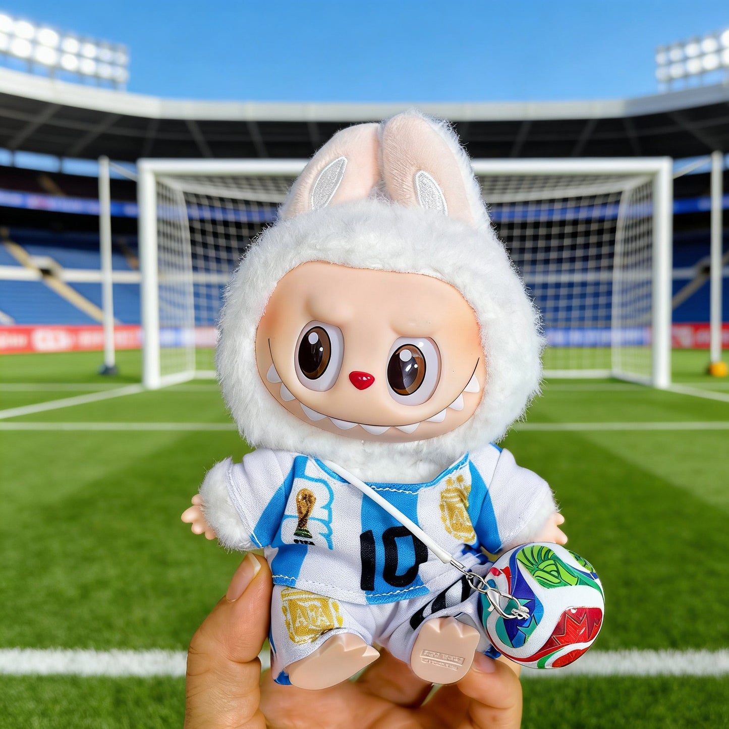 Labubu FIFA World Cup Argentina Soccer Jersey| Birthday Gift| Kids and Teenager Gift