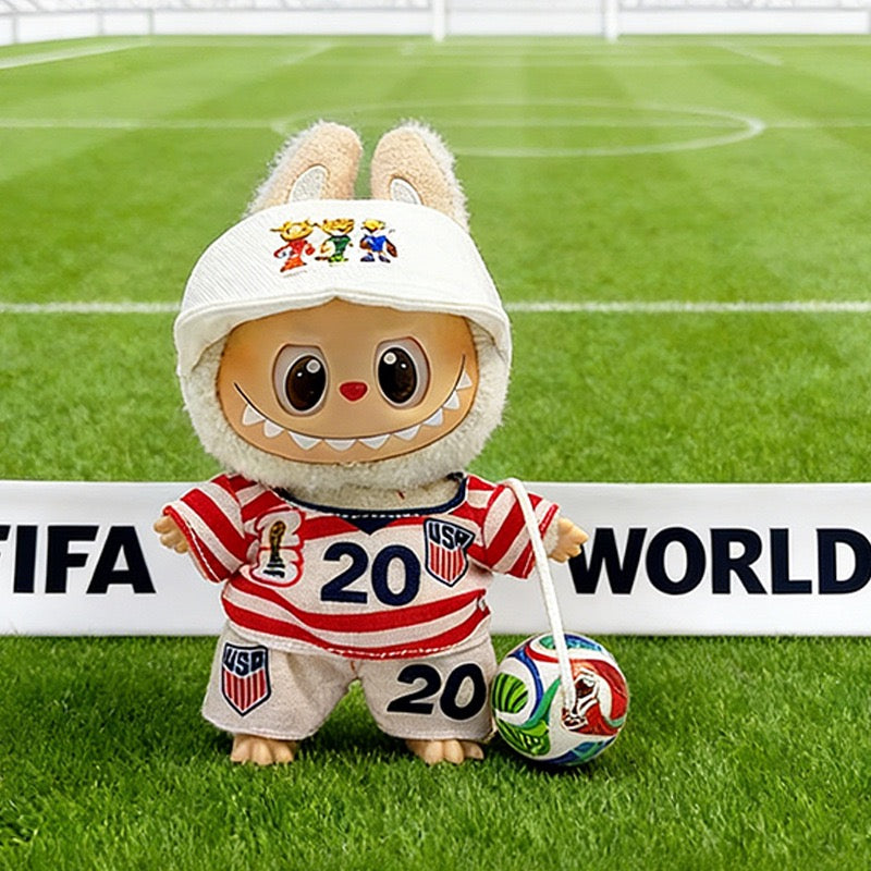 Labubu FIFA World Cup USA Soccer Jersey| Birthday Gift| Kids and Teenager Gift
