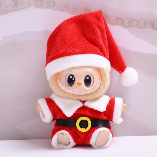 Christmas Labubu Outfit | Plush Outfit | Birthday Gift | Perfect Gift| Christmas Ornament