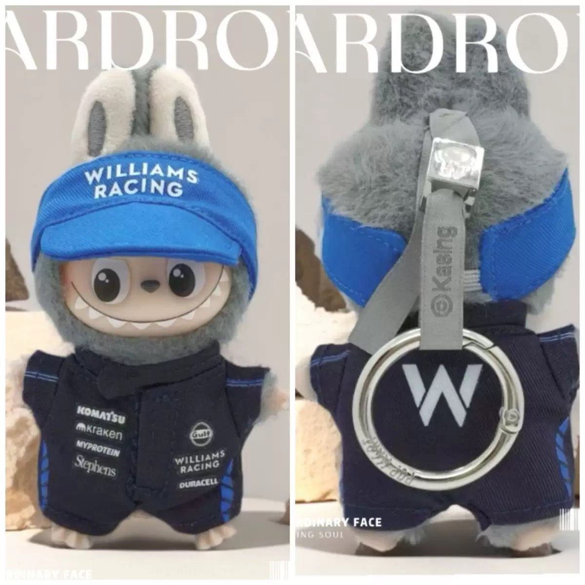Mini Labubu F1 Outfit| Love for Pin Labubu| Ferrari F1 team| Williams Racing F1 Team| Mercedes Benz| Red Bull| Aston Martin| McLaren| Alpine|HAAS| Perfect Gift